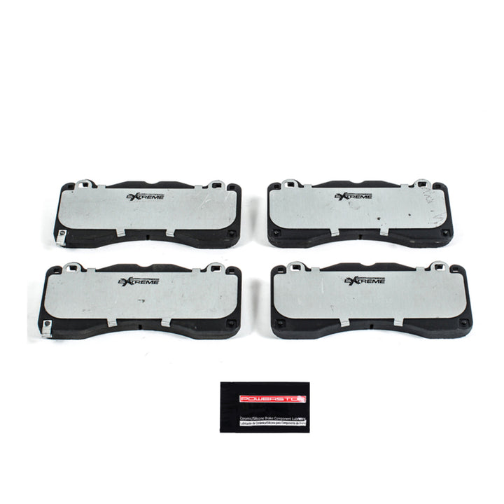 PowerStop Z26 Extreme Street Brake Pads with Hardware for 15-19 Ford Mustang - OneFastShop