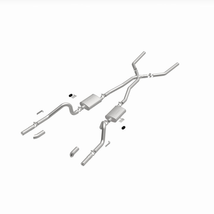 MagnaFlow Exhaust System for 67-70 Mustang 2.50inch w/Tru-X - OneFastShop