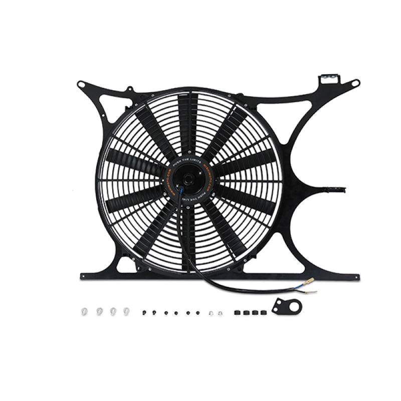 Mishimoto E36 Fan Shroud Kit with 16" Electric Fan for 92-99 BMW 323i 323is 325i 325is 328i 328is M3 - OneFastShop