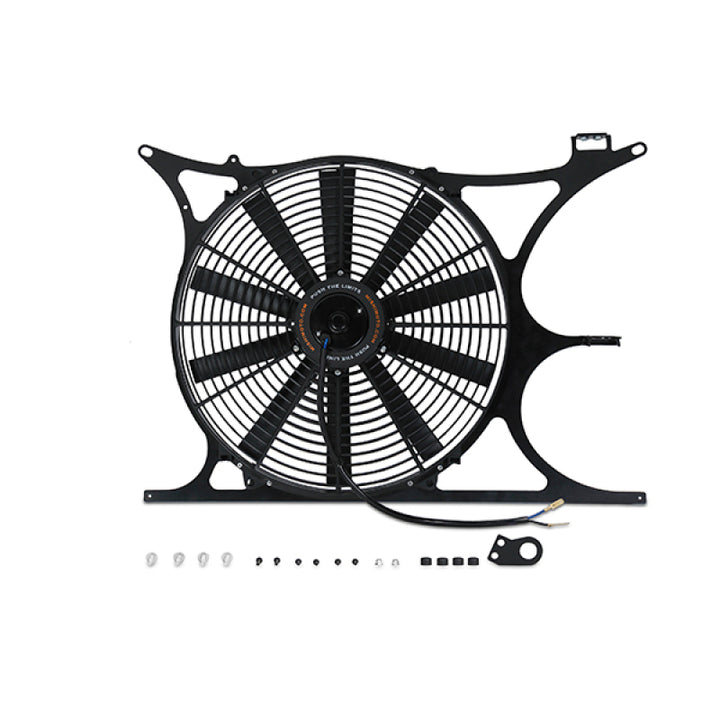Mishimoto E36 Fan Shroud Kit with 16" Electric Fan for 92-99 BMW 323i 323is 325i 325is 328i 328is M3 - OneFastShop