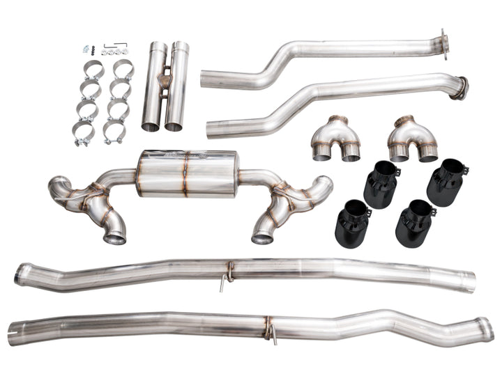 AWE Tuning BMW G90/G99 M5 Touring Edition Cat-Back Exhaust - Diamond Black Tips