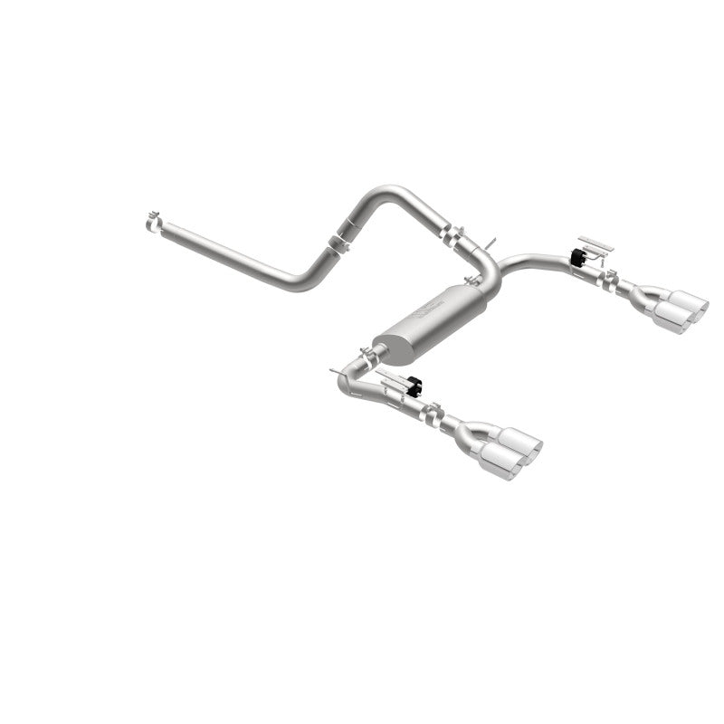 MagnaFlow Street Series Cat-Back Exhaust System with Quad Tips for 98-02 GM F-Body - OneFastShop