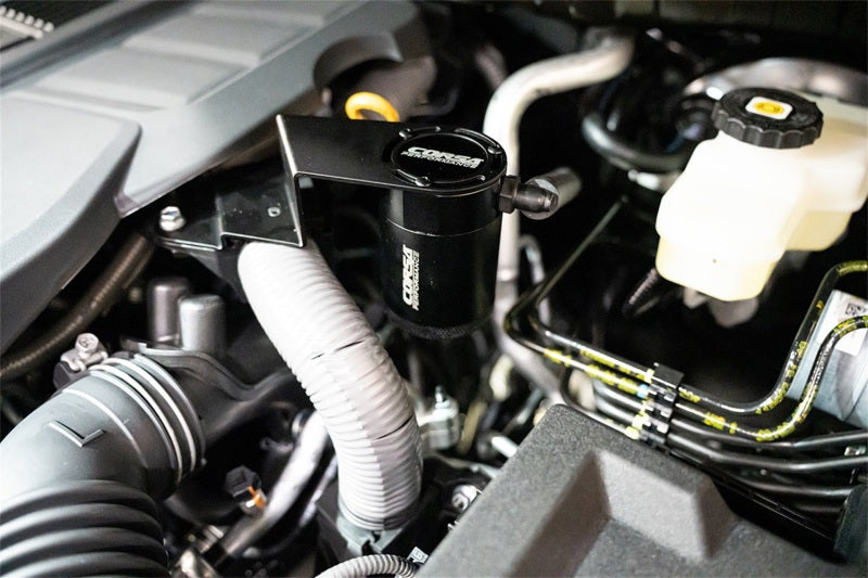 Corsa Aluminum Oil Catch Can with Bracket for Toyota Tundra 4WD 3.4L V6 (2022-2025) - OneFastShop