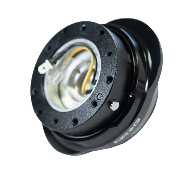 NRG Quick Release Gen 2.2 Black Body Shiny Black Oval Ring