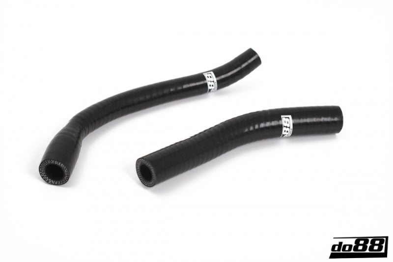 do88 Silicone Throttle Body Preheating Hose Kit - Saab 900 Turbo 1986-1993 - Black