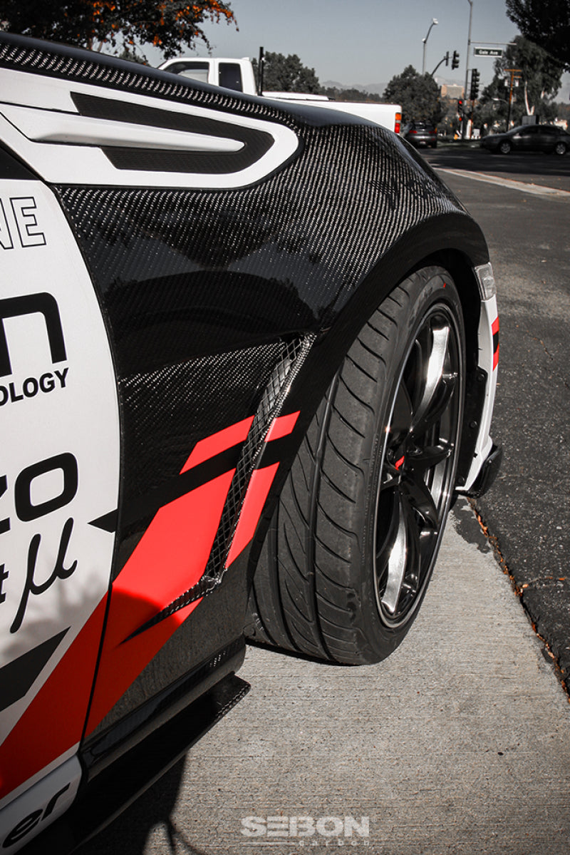 Seibon Carbon Fiber Fenders 10mm Wider for 12-13 BRZ/FRS
