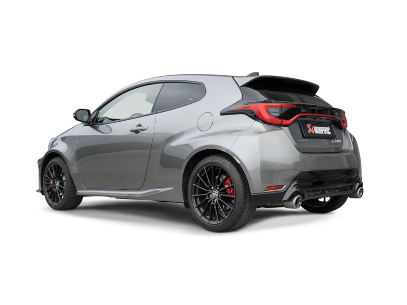 Akrapovic 2024+ Toyota GR/GRMN Yaris Slip-On Race Line (Titanium) - OneFastShop