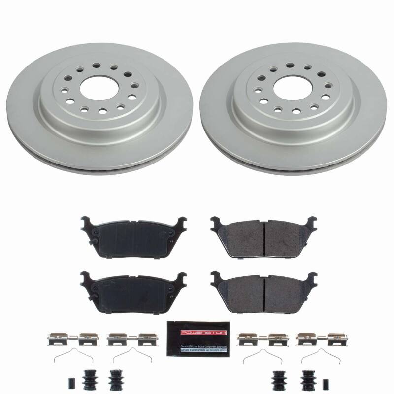 PowerStop Z23 Rear Coated Brake Kit - Ram 1500 2019-2025