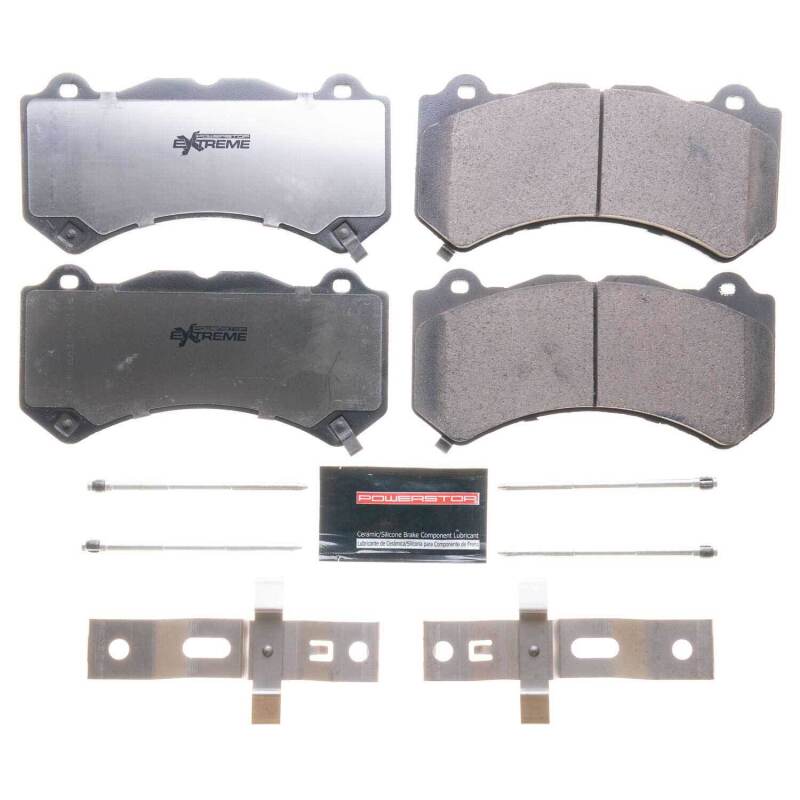 PowerStop Z26 Extreme Street Brake Pads with Hardware for 16-19 Cadillac ATS - OneFastShop