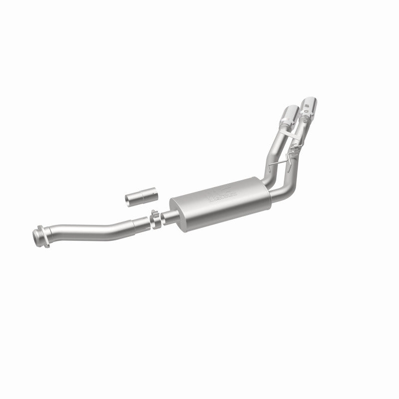 Magnaflow CatBack Performance Exhaust for 11-13 Ford F-150 Dual Same Side Before P/S Rear Tire - OneFastShop
