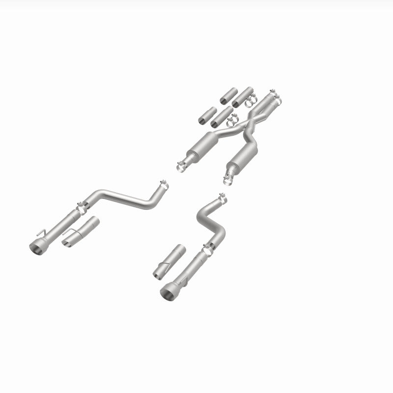 MagnaFlow Cat-Back Exhaust System 409 SS Polished 3in Quad Tips - 2017+ Dodge Charger