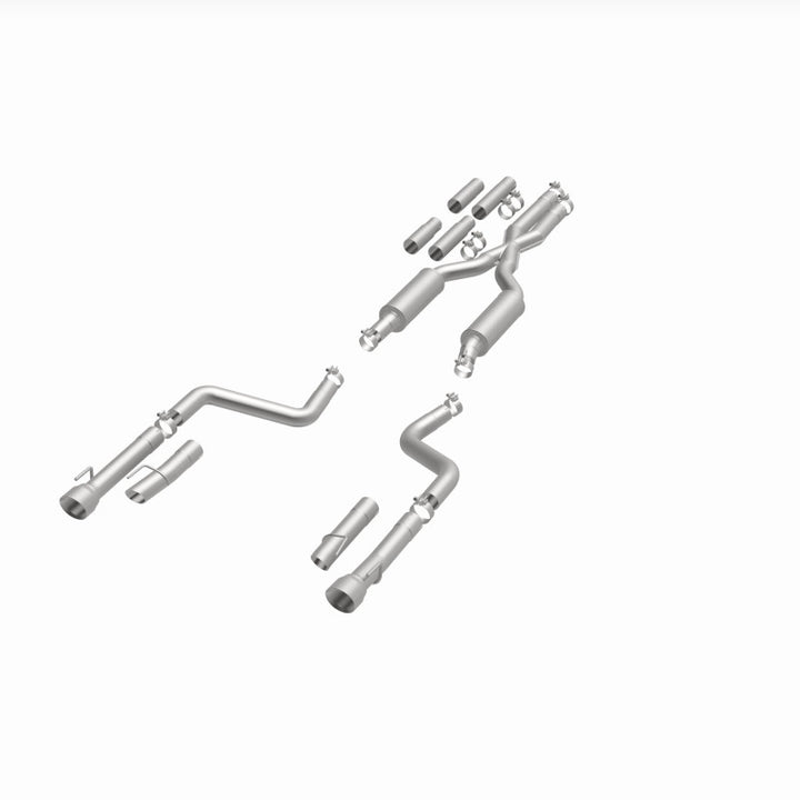 MagnaFlow Cat-Back Exhaust System 409 SS Polished 3in Quad Tips - 2017+ Dodge Charger
