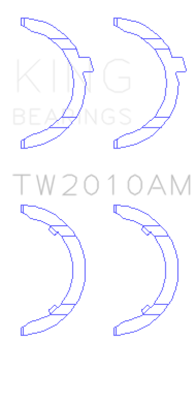 King Thrust Washer Set for Volkswagen 1.6L TD Engine Compatibility with Audi and Volkswagen Models - OneFastShop