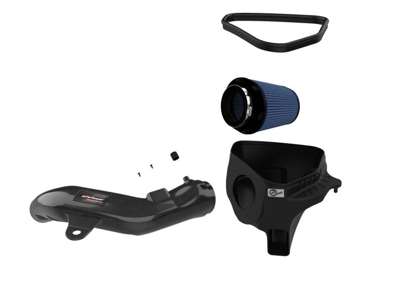 aFe Track Series Carbon Fiber Intake with Pro 5R Filter for BMW M2 (F87) L6-3.0L (t) N55