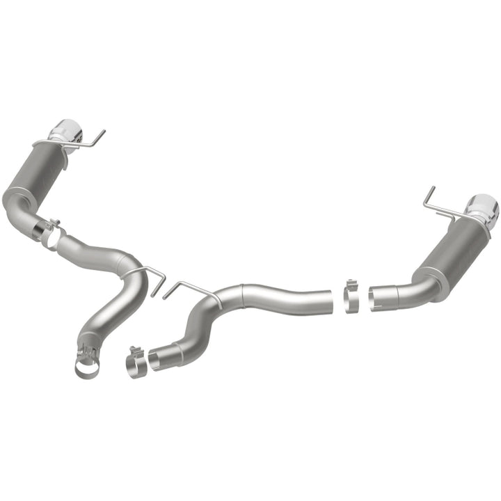 Magnaflow Axle Back Exhaust, SS, 3in, Dual Split 4.5in Tip for 2015-2017 Ford Mustang GT V8 5.0 - OneFastShop