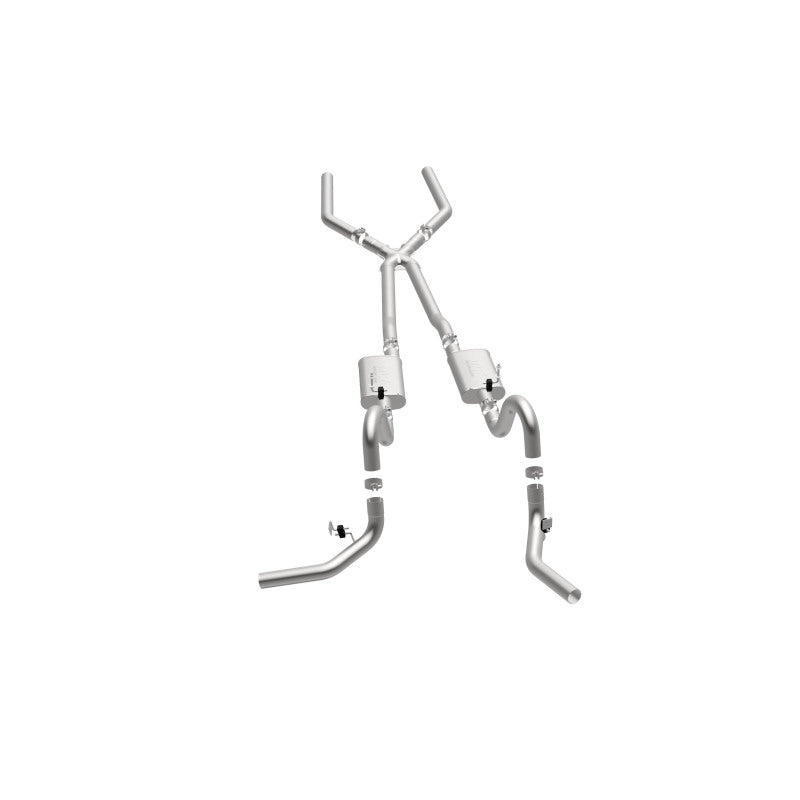 Magnaflow Street Series Exhaust System - GM A-Body 3inch - 64-67 Buick Skylark, Special, Chevrolet Chevelle, El Camino, Malibu, Monte Carlo, Oldsmobile, Pontiac GTO - OneFastShop