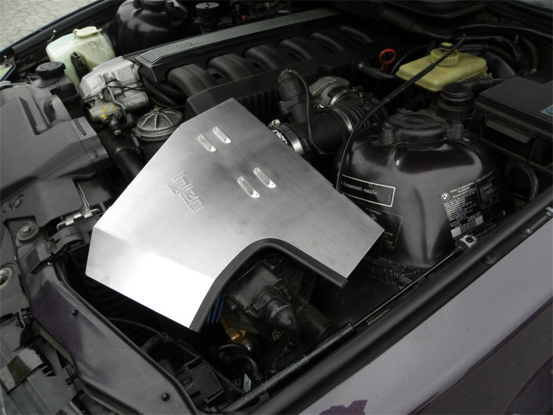 Injen Polished Air Intake for 92-99 BMW E36 323i 325i 328i M3 3.0L with Heat Shield and Louvered Top Cover