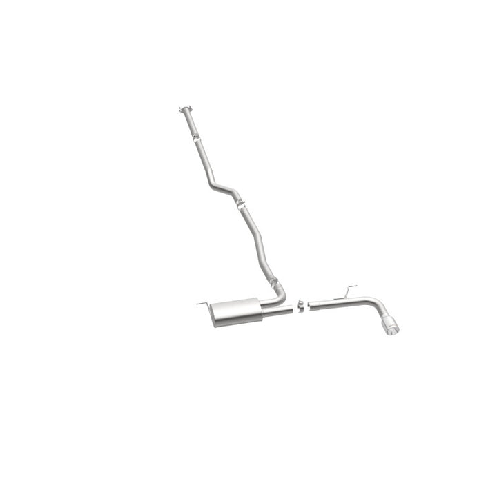 MagnaFlow Street Cat-Back Exhaust for 2015 Ford Fusion 2.5L Polished 4 in. Tip