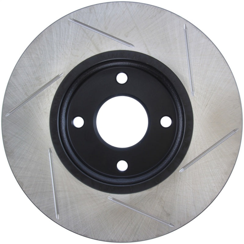 StopTech Right Front Disc Slotted Brake Rotor for 2014-2019 Ford Fiesta - OneFastShop