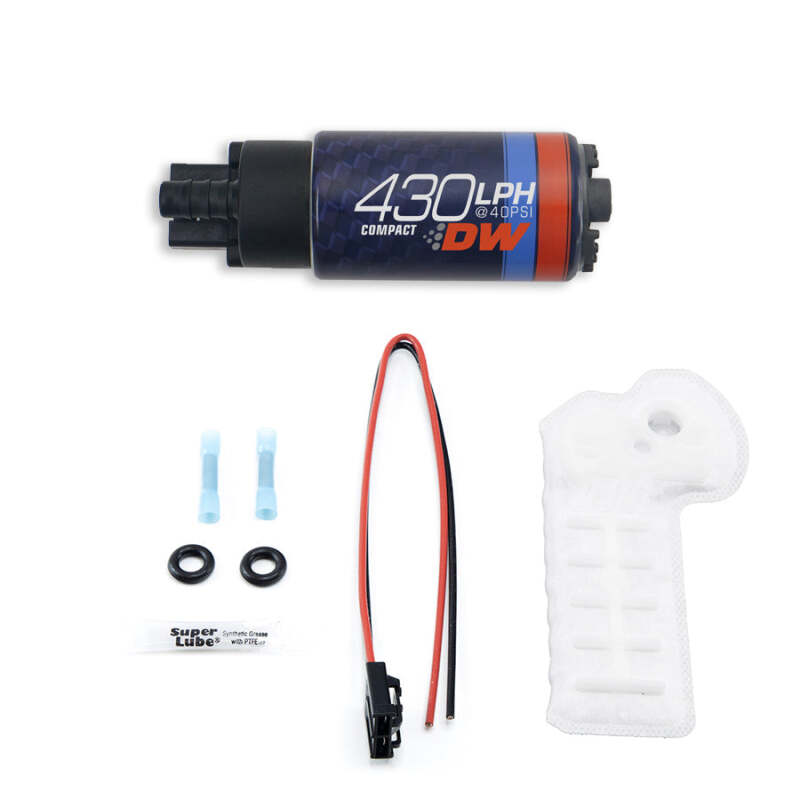 DeatschWerks DW430C 430LPH Compact Fuel Pump for Honda Civic Type-R / Accord