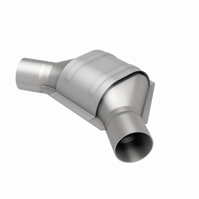 Magnaflow Conv Universal 2.00 Angled In Out OEM Compatible with 1996-2005 Subaru Lincoln Continental and Legacy Models