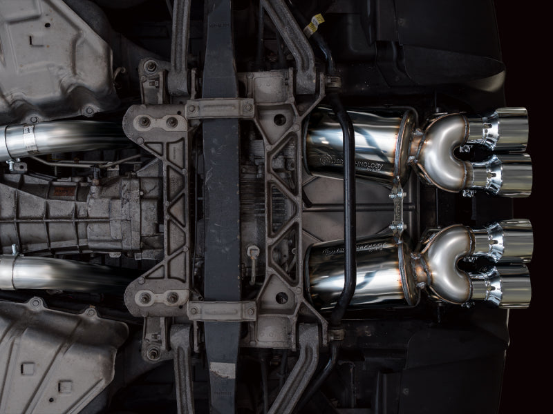 AWE Tuning C6 Chevrolet Corvette Z06/ZR1 Axle-Back Exhaust with Chrome Tips