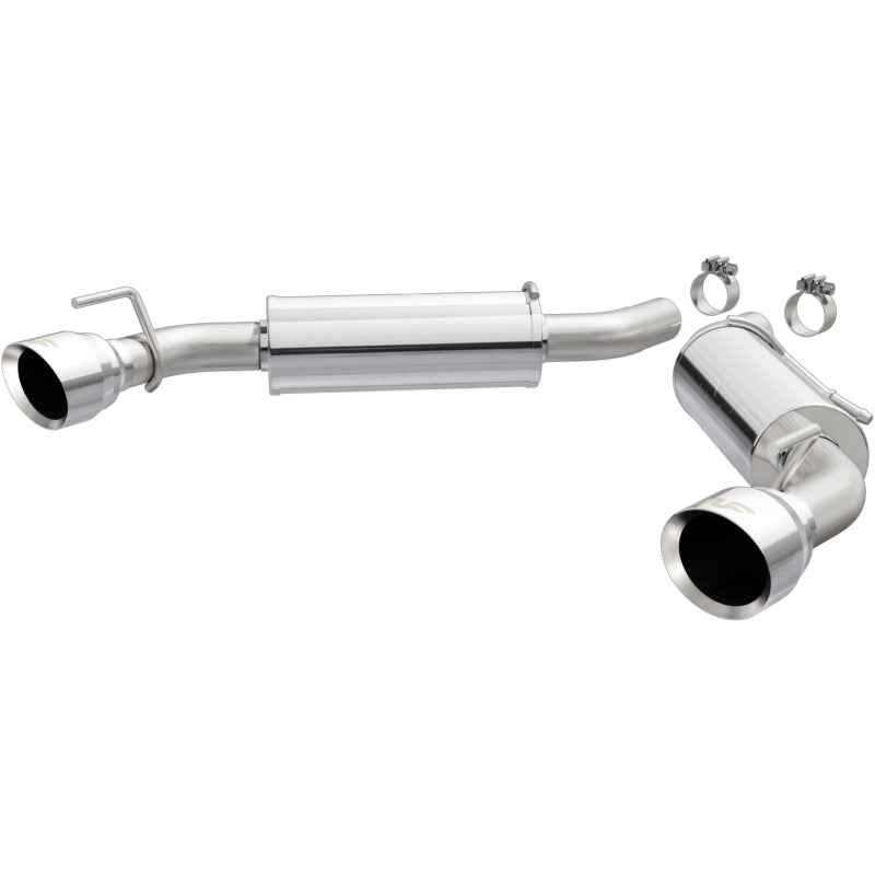 Magnaflow Competition Axle Back Exhaust System with Dual Polished Tips - 2016 Chevy Camaro 3.6L V6 - OneFastShop