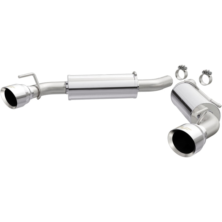 Magnaflow Competition Axle Back Exhaust System with Dual Polished Tips - 2016 Chevy Camaro 3.6L V6 - OneFastShop