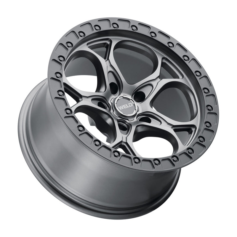 Weld Ledge W107 17X9.0 Satin Gun 5X127 Off-Road Wheel