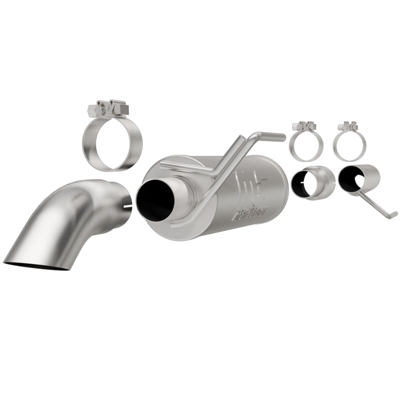 Magnaflow Cat-Back Exhaust System, SS, 2.5/3in Turn Down, Fits 2015-2020 Ford F150 5.0L V8 Ext Cab - OneFastShop
