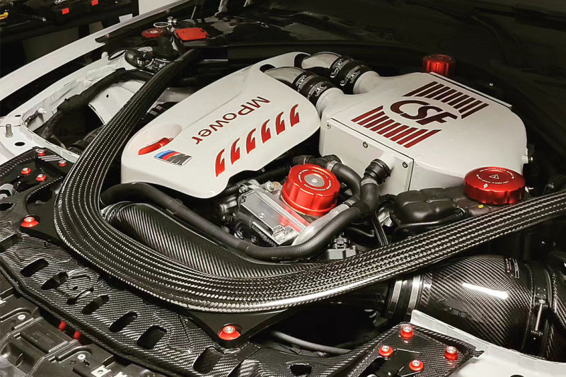 CSF Top Mount Charge-Air-Cooler Raw Finish for 2014+ BMW M3/M4 F8X