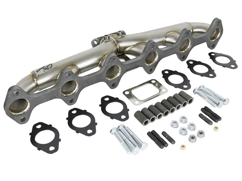 Afe Twisted Steel Header Turbo Manifold (T3) for Dodge Diesel Trucks 98.5-02 L6 5.9L