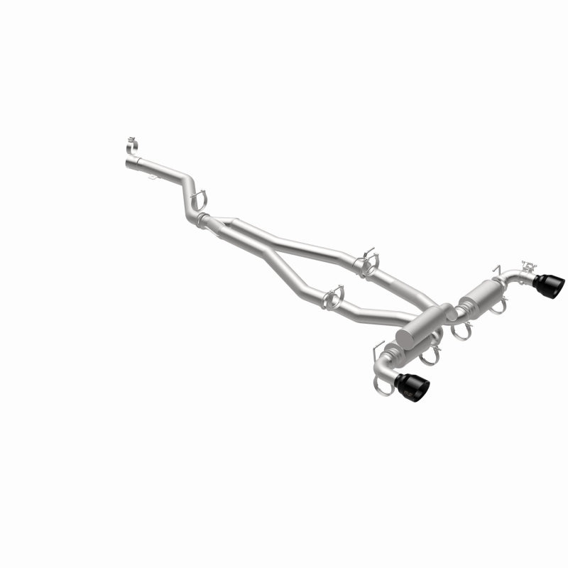 MagnaFlow SPEQ Series Cat-Back Exhaust System with Black Chrome Tips for 2020+ Toyota Supra - OneFastShop