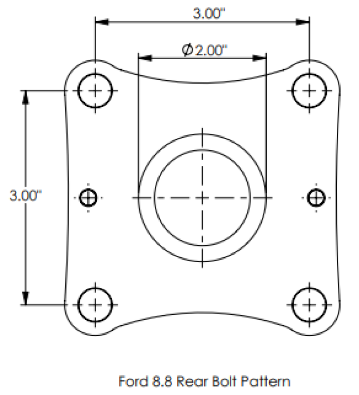 Driveshaft Shop 4in Aluminum Rear Driveshaft - Ford F-150 4WD Regular Cab Short Bed 2015-2024, image 2