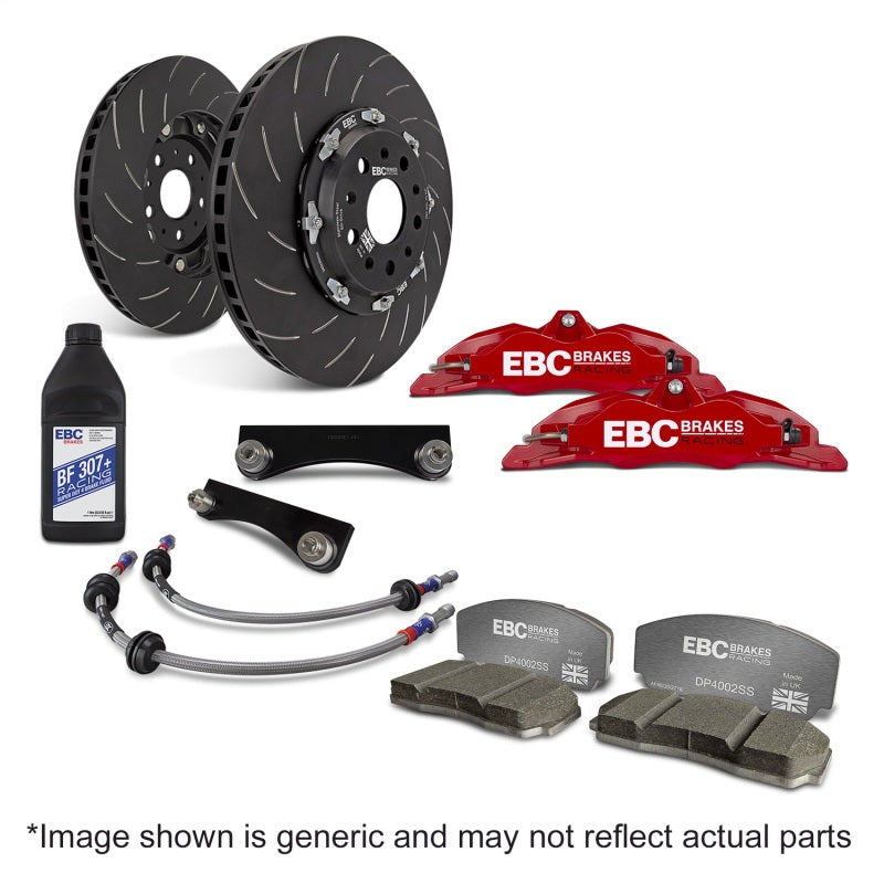 EBC Racing Red Apollo-4 Front Big Brake Kit 330mm - Subaru BRZ / Toyota 86 2013-2023