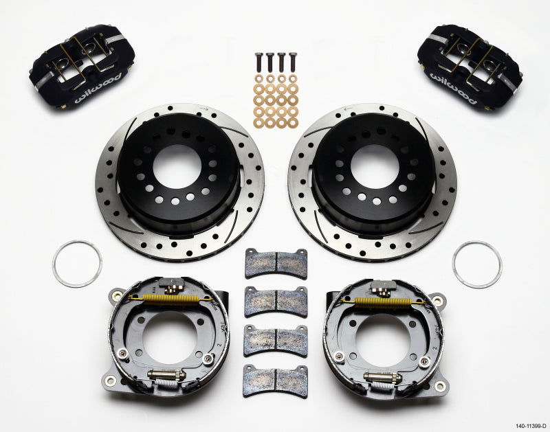Wilwood Dynapro Low-Profile 11.00in P-Brake Kit Drilled for 93-97 Camaro/Firebird with 2.75in Offset
