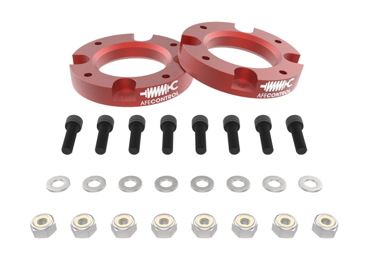 aFe Control 1.5in Leveling Kit Red 24-25 Toyota Tacoma - OneFastShop