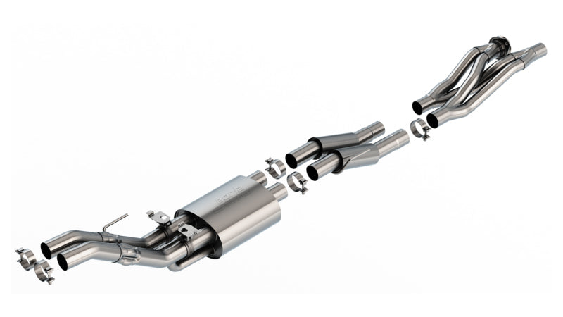 Borla S-Type Catback Exhaust with Active Valves for 2024 Ford F-150 Raptor R