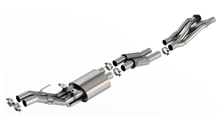 Borla S-Type Catback Exhaust with Active Valves for 2024 Ford F-150 Raptor R