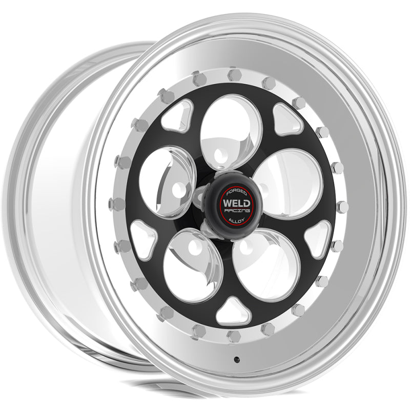 Weld Magnum III 15x4 / 5x4.5 Bolt Pattern / 1.5 in. BS Black Wheel – Non Beadlock