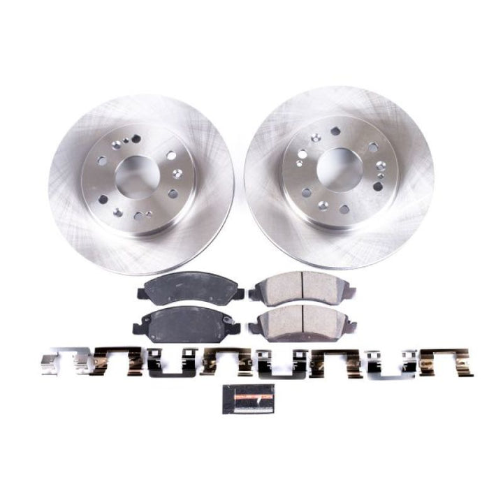 PowerStop Autospecialty Brake Kit with Z17 Pads for 08-19 Cadillac Escalade - OneFastShop
