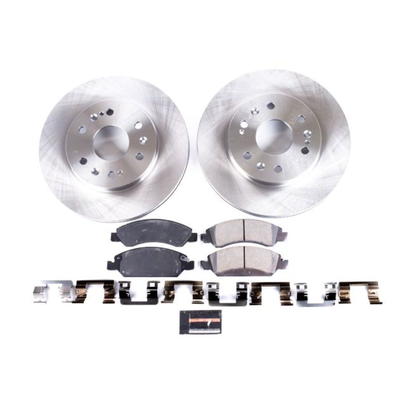 PowerStop Autospecialty Brake Kit with Z17 Pads for 08-19 Cadillac Escalade - OneFastShop