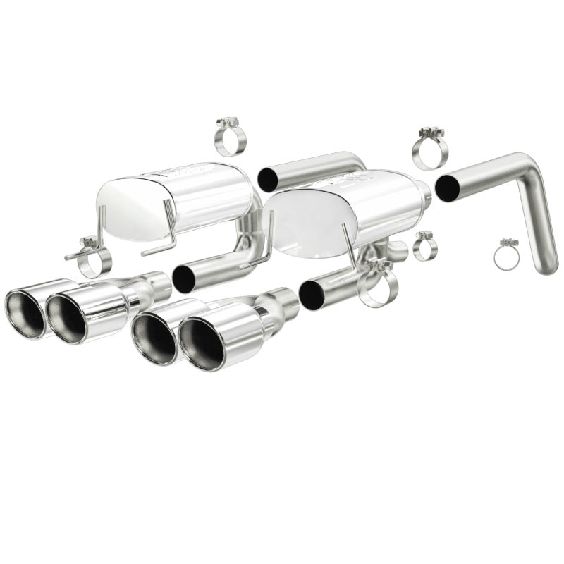 Magnaflow Axle-Back Exhaust System for 2005-2008 C6 Corvette - OneFastShop