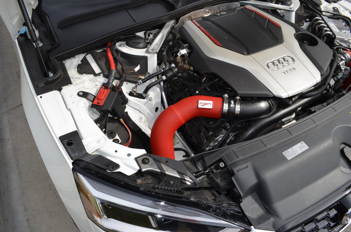 Injen Short Ram Intake for Audi S4/S5 (B9) 3.0L Turbo Wrinkle Red (18-19)
