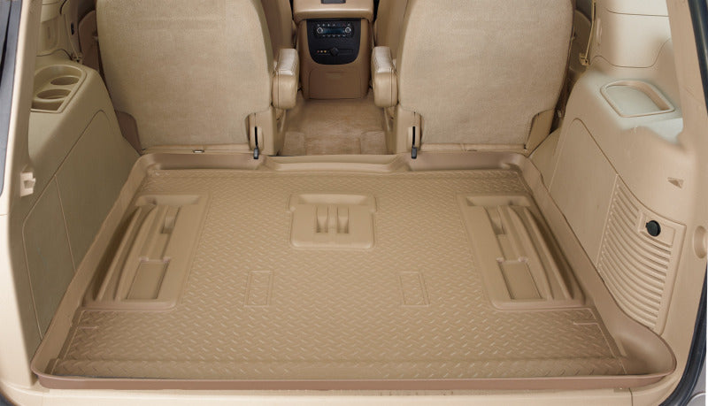 Husky Liners Classic Style Cargo Liner (Behind 3rd Seat) - Ford Excursion (2000-2005) - Tan