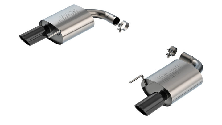 Borla Ford Mustang GT Axle-Back Exhaust System Black Chrome