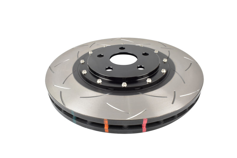 DBA 5000 Series Slotted Front Brake Rotor Black Hat for 11-17 Jeep Grand Cherokee Trackhawk 62L V8