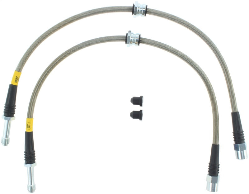 StopTech Stainless Steel Rear Brake Lines for BMW M3 E46 2001-2006 - OneFastShop