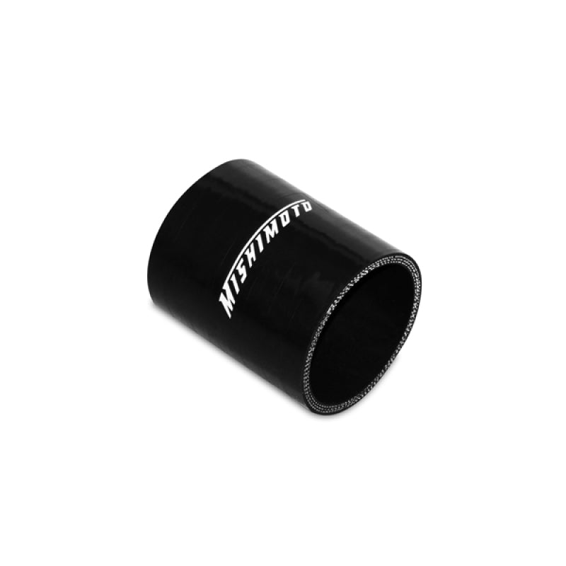 Mishimoto 2.25-Inch Black Straight Coupler - OneFastShop