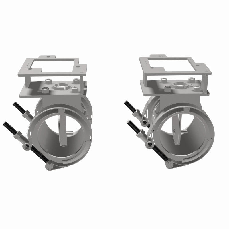 MagnaFlow Exhaust Accessory - 2.5in ID/OD - 304SS - V-Band Flanges for 2018 Ford Mustang V8-5.0LGAS